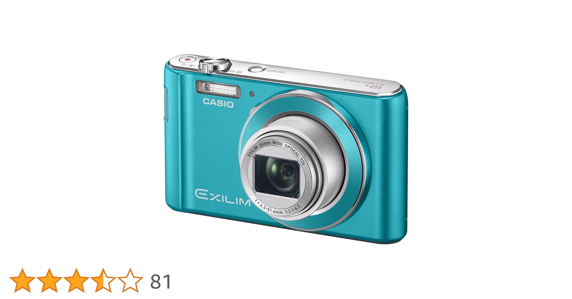 Amazon | CASIO デジタルカメラ EXILIM EX-ZS210BE 手ブレに強い光学12